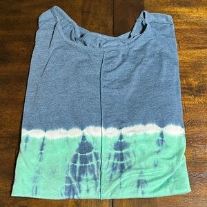 GreenTea Heathered Blue Shirt